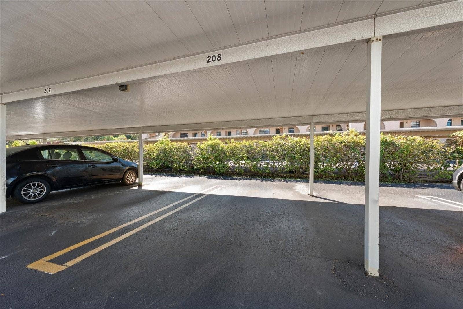 1706 BELLEAIR FOREST DRIVE, #238, Belleair, FL 33756 Covered carport #208