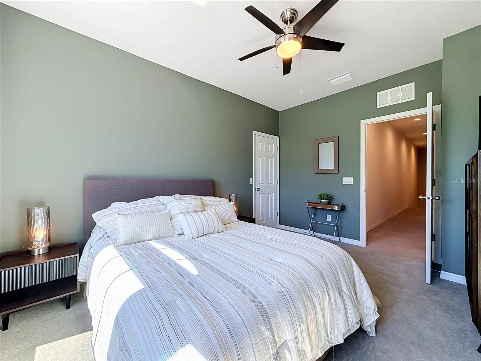 2270 MONTVIEW DRIVE, Clearwater, FL 33763 2nd Bedroom with beautiful pond view and walk-in closet