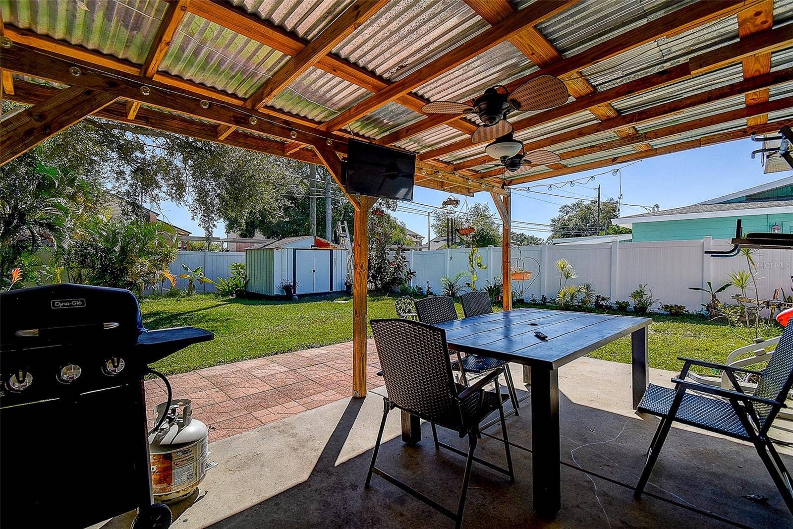 Rear Patio