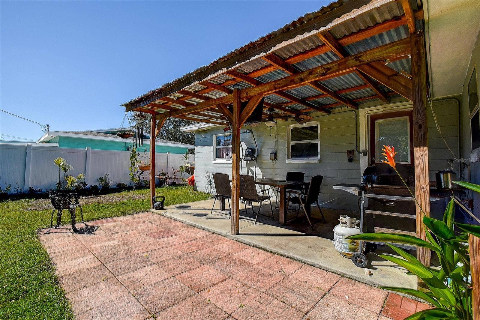 Rear Patio