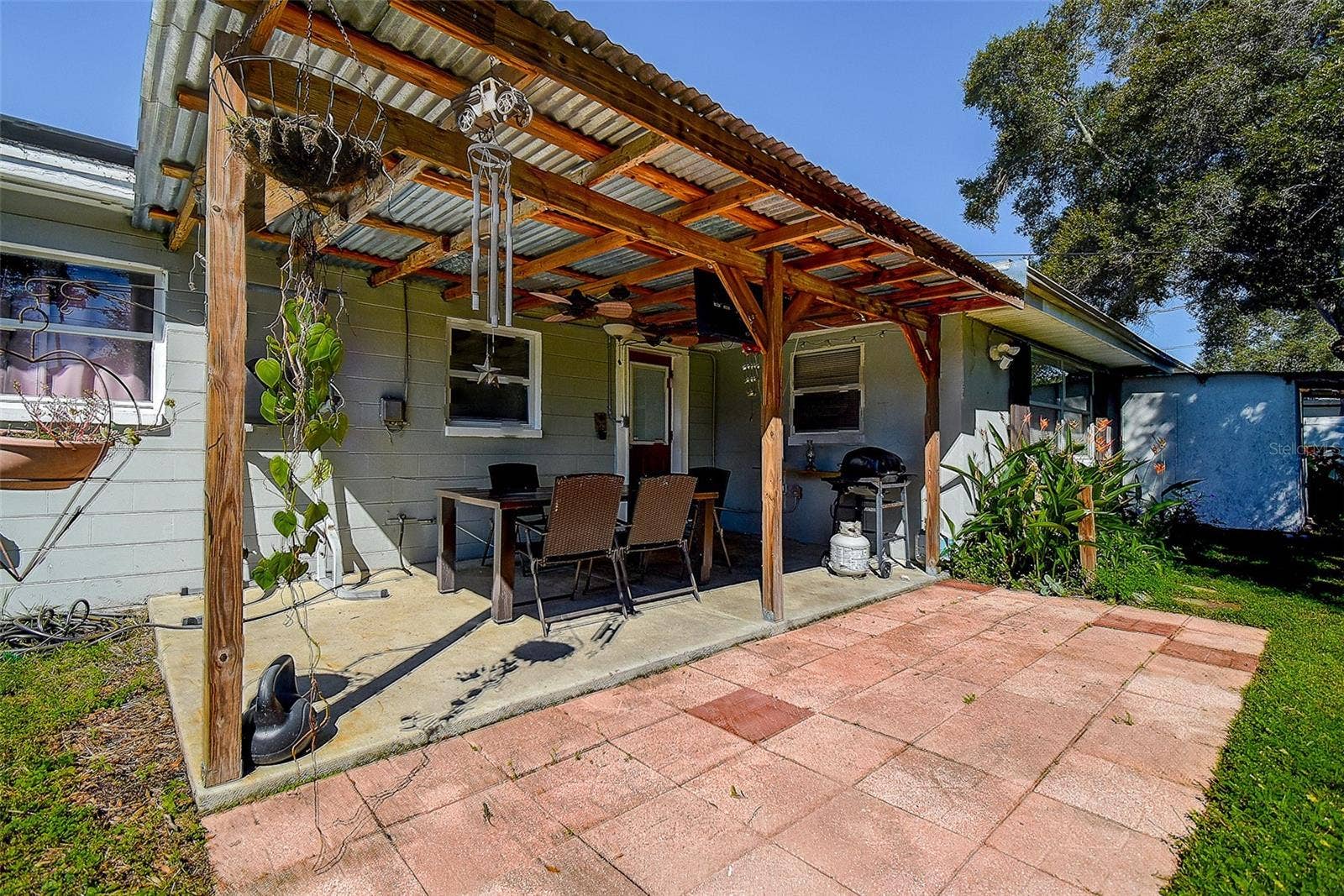 Rear Patio
