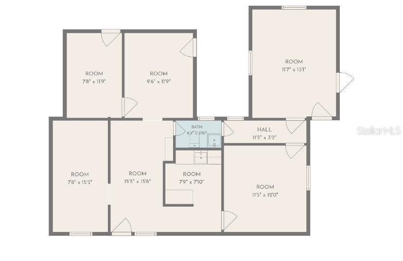 1223 W BRANDON BOULEVARD, Brandon, FL 33511 Floorplan Estimate