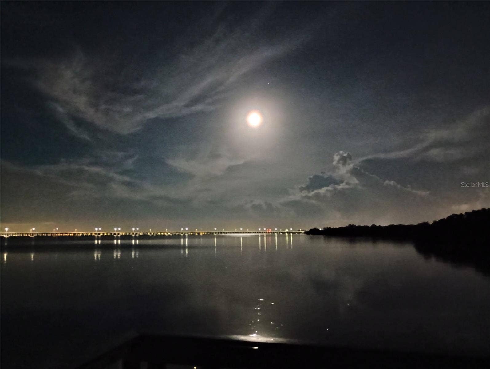 2980 HAINES BAYSHORE ROAD, #105, Clearwater, FL 33760 Moon rise over the bay