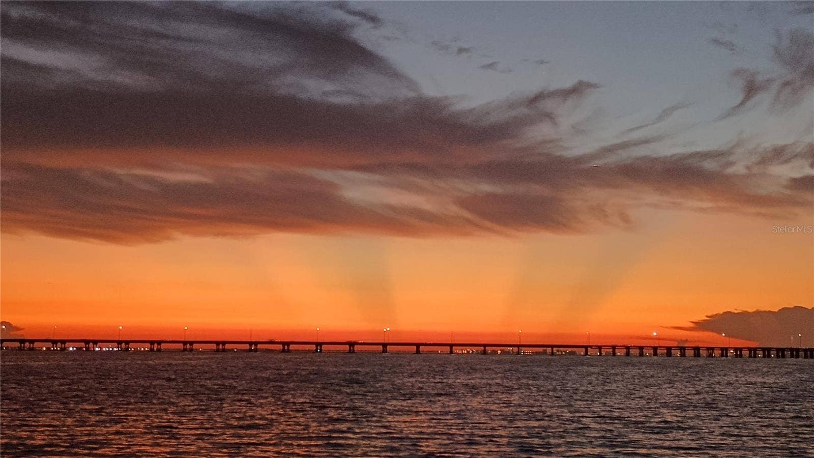 2980 HAINES BAYSHORE ROAD, #105, Clearwater, FL 33760 sunrise over Bayside Bridge
