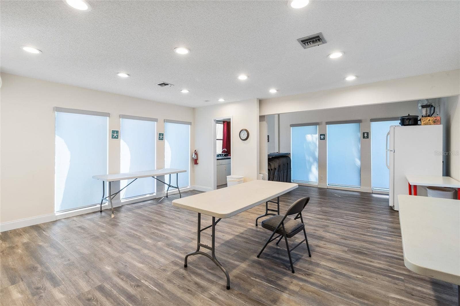 2980 HAINES BAYSHORE ROAD, #105, Clearwater, FL 33760 Club house common area with kitchen