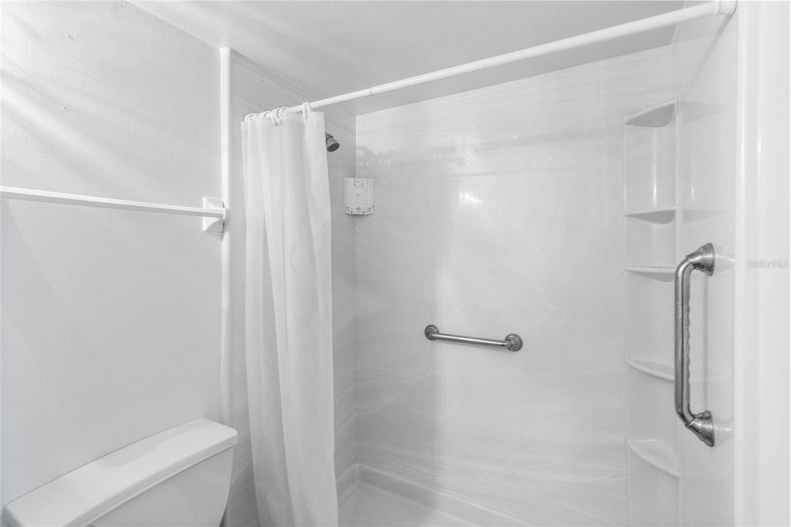 2980 HAINES BAYSHORE ROAD, #105, Clearwater, FL 33760 Primary bath shower