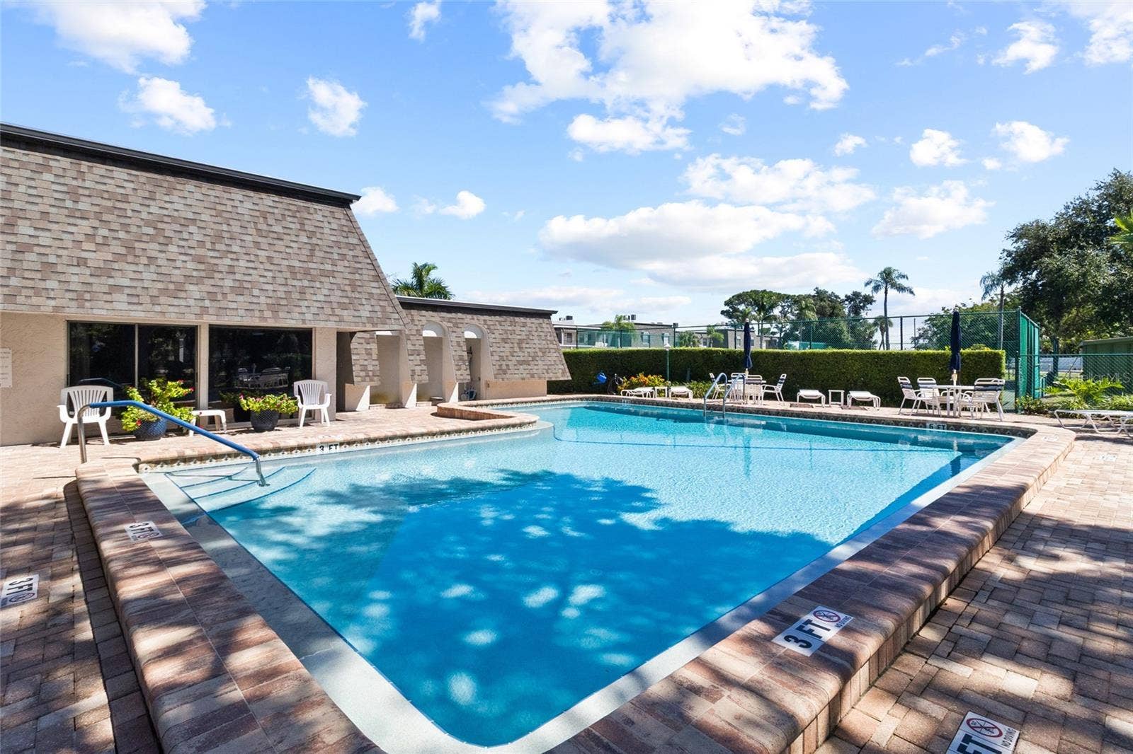 2980 HAINES BAYSHORE ROAD, #105, Clearwater, FL 33760 Heated and cooled pool