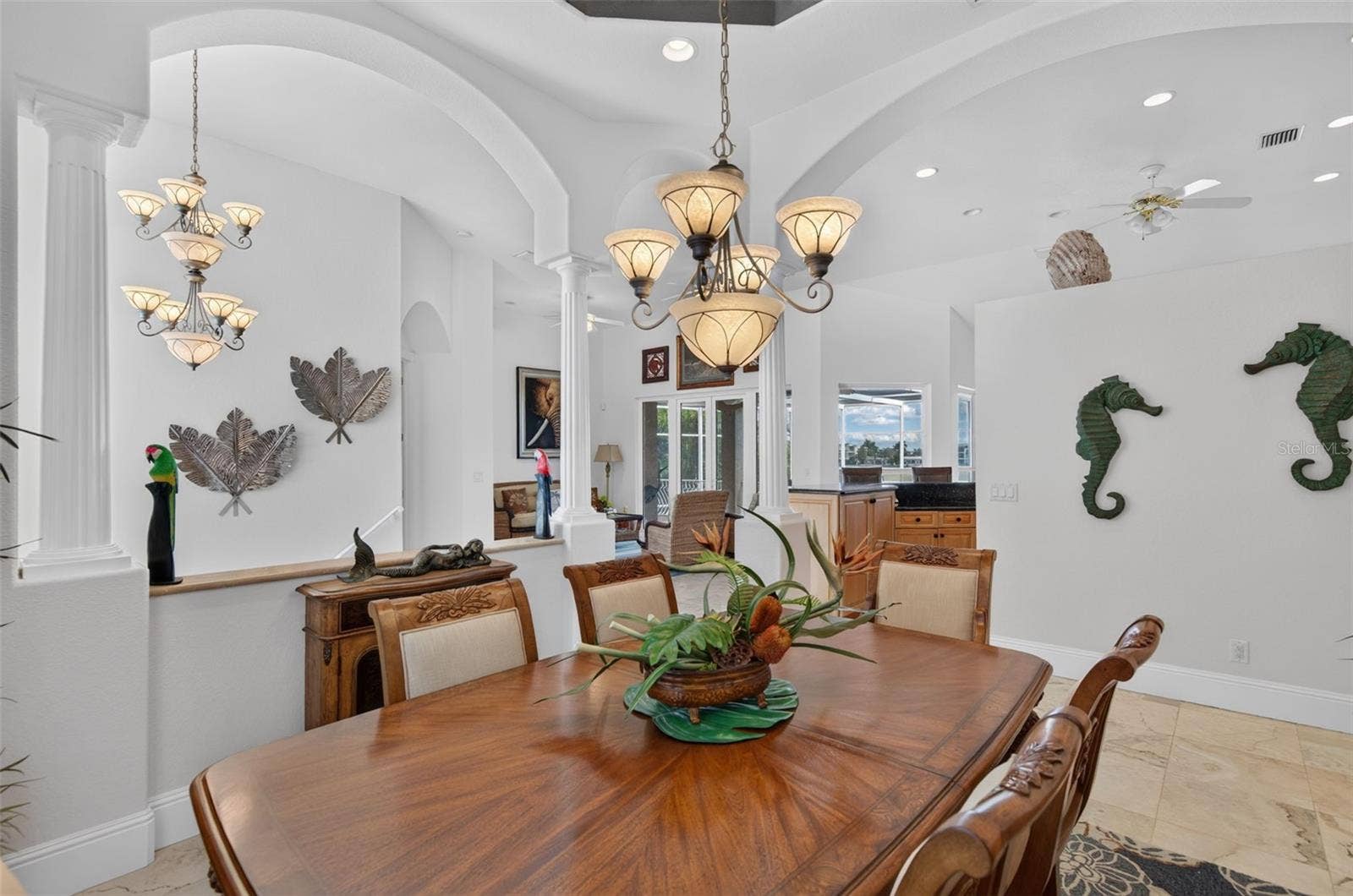 17021 DOLPHIN DRIVE, North Redington Beach, FL 33708 DINING OFF KITCHEN