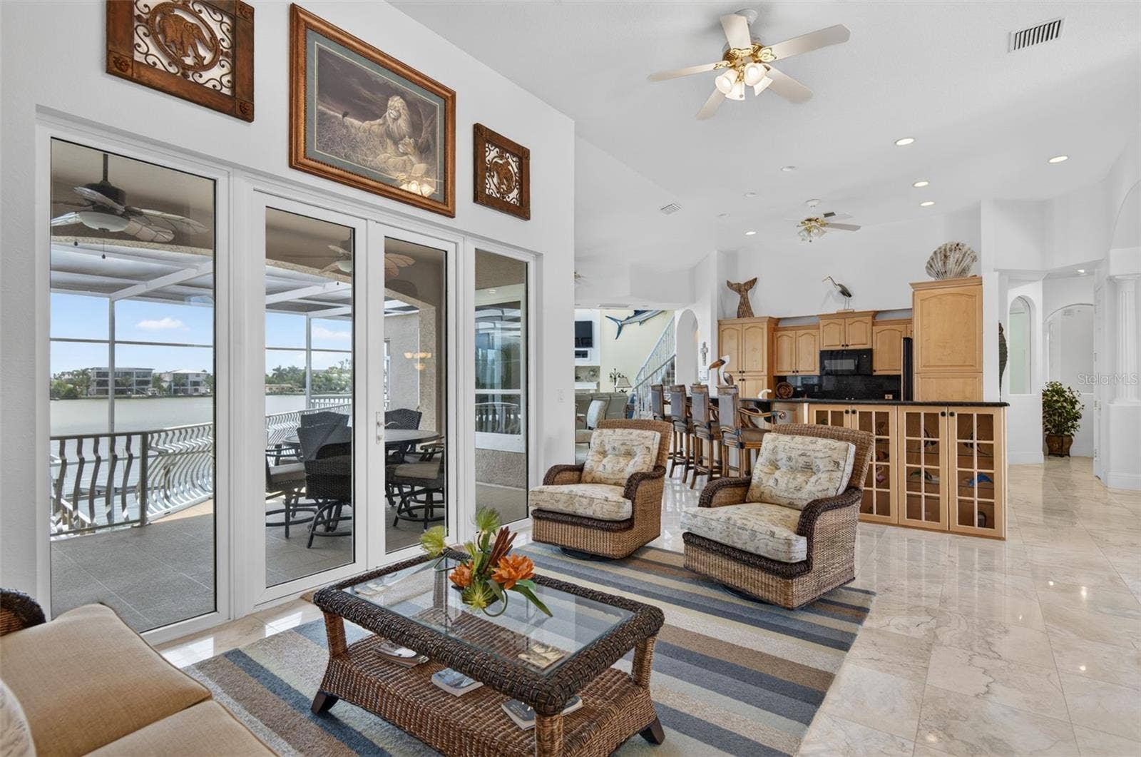 17021 DOLPHIN DRIVE, North Redington Beach, FL 33708 SPACIOUS LIVING AREA