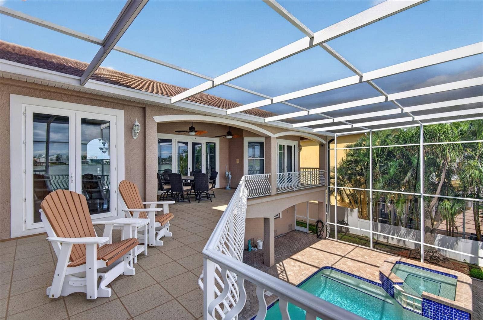 17021 DOLPHIN DRIVE, North Redington Beach, FL 33708 SCREENED VERANDA & POOL