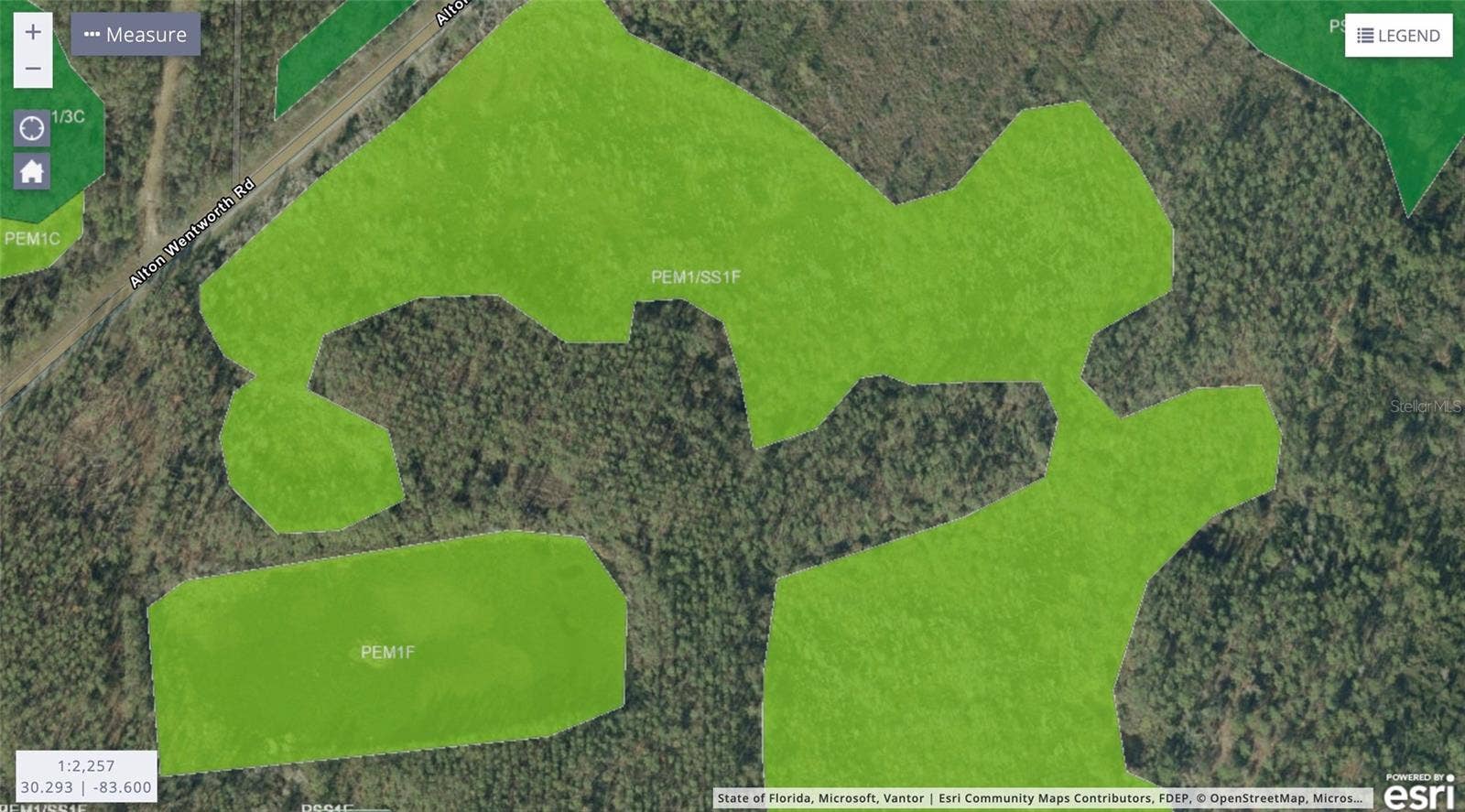 UNASSIGNED, Perry, FL 32348 Wetlands Mapper