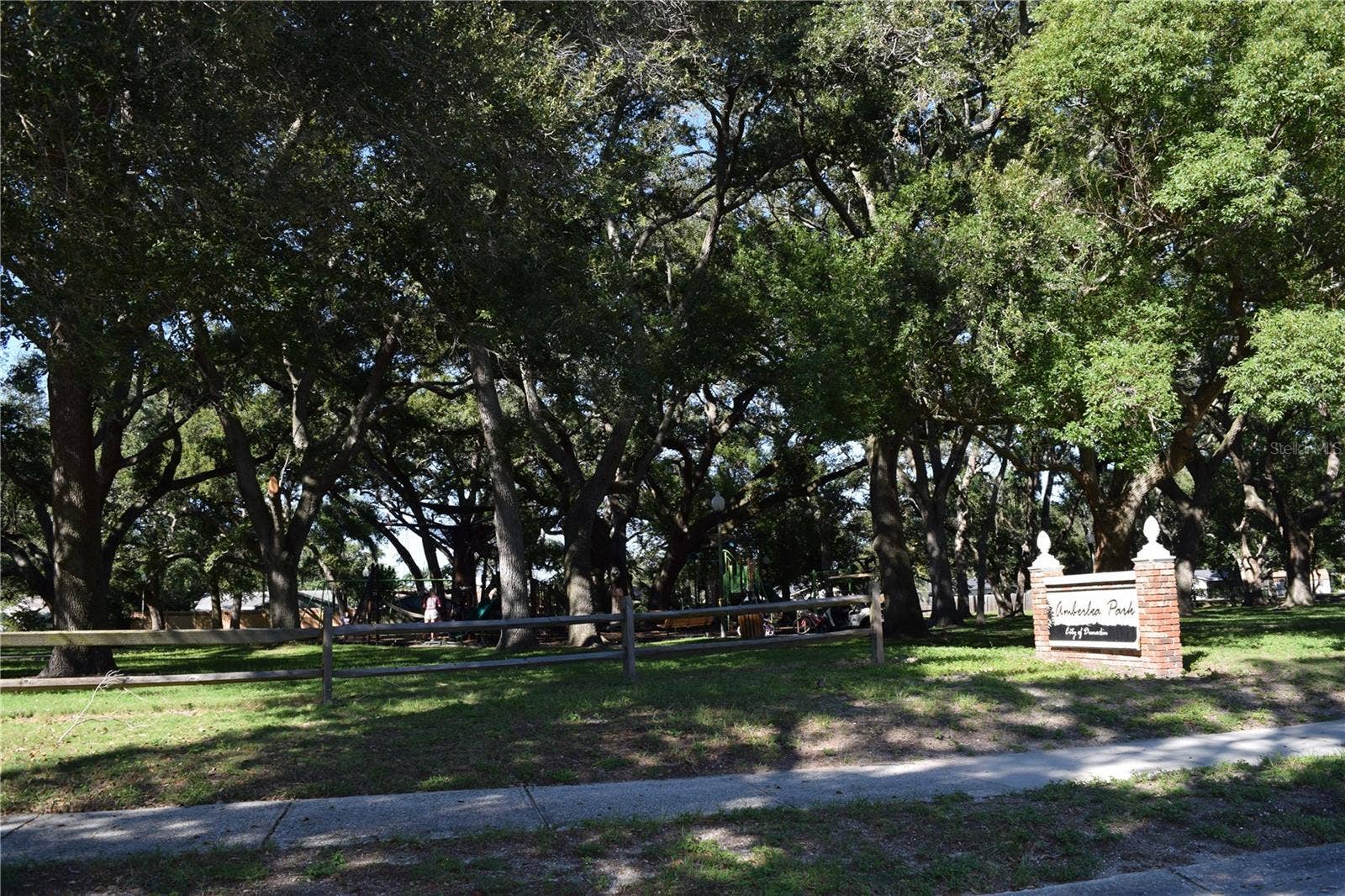 1610 AMBERLEA DRIVE N, Dunedin, FL 34698 Amberlea Park has a shaded playground