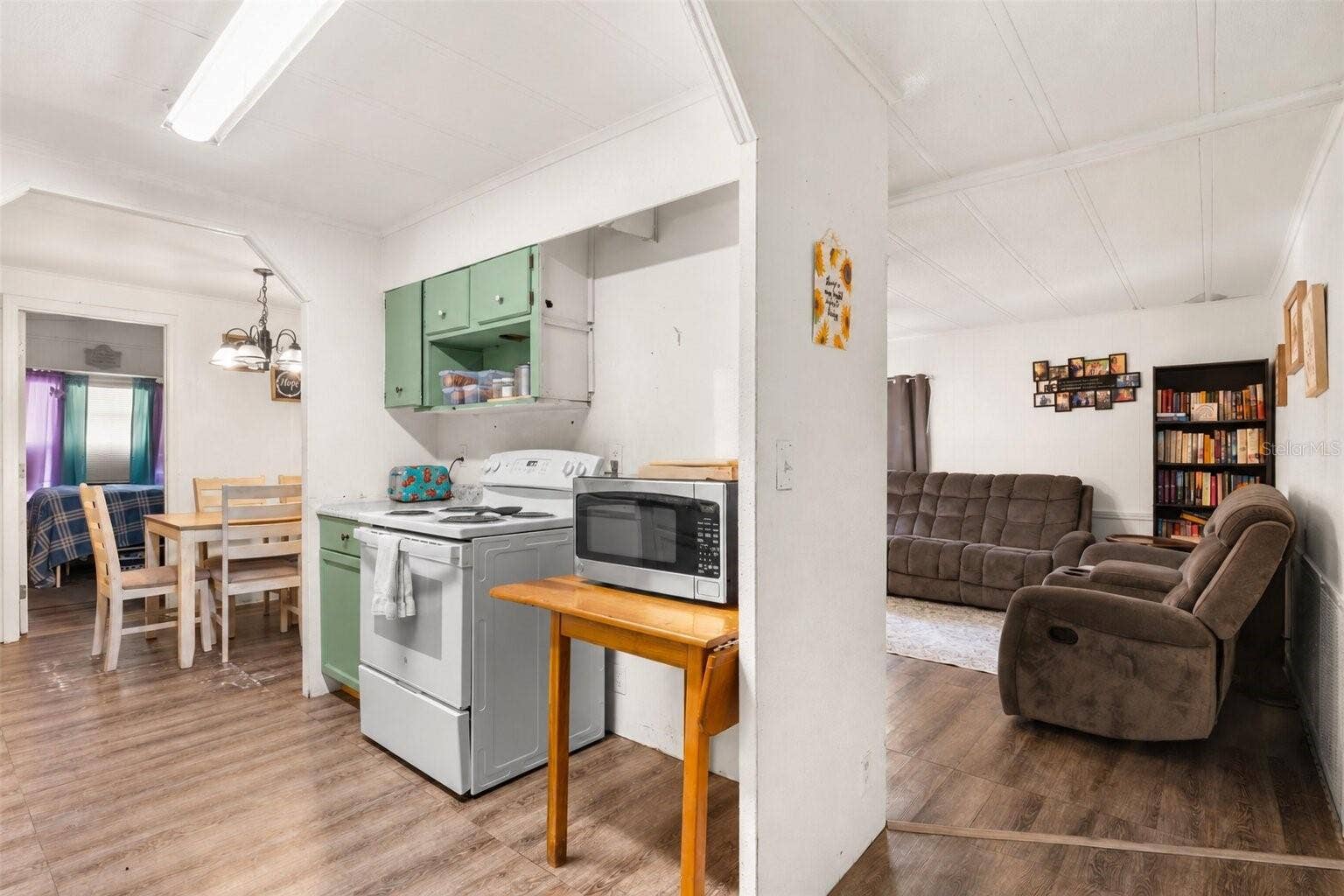 Kitchen and Living Room