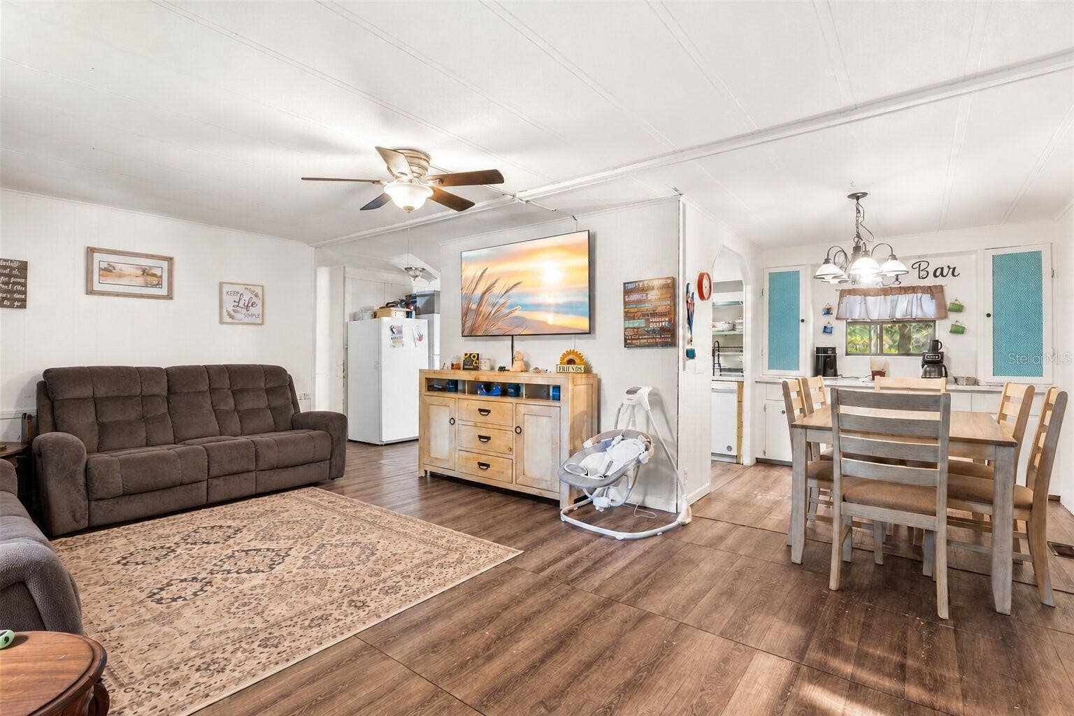 Living and Dining Rooms