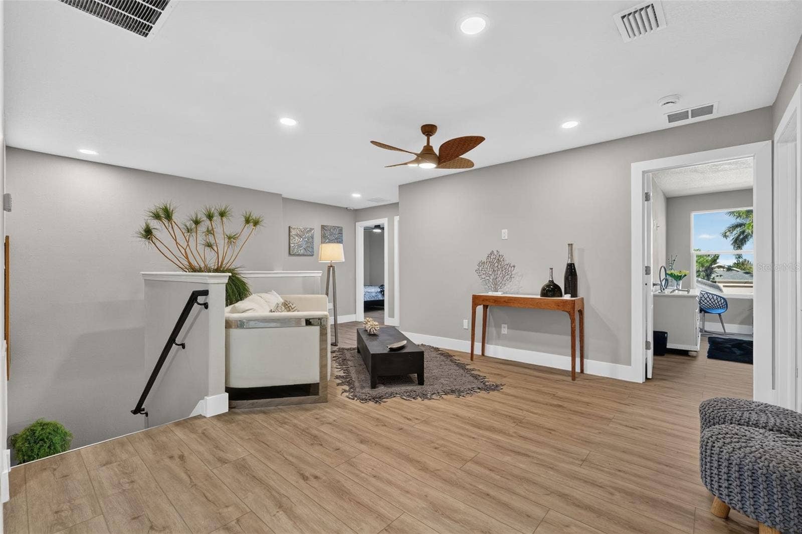 Upstairs loft