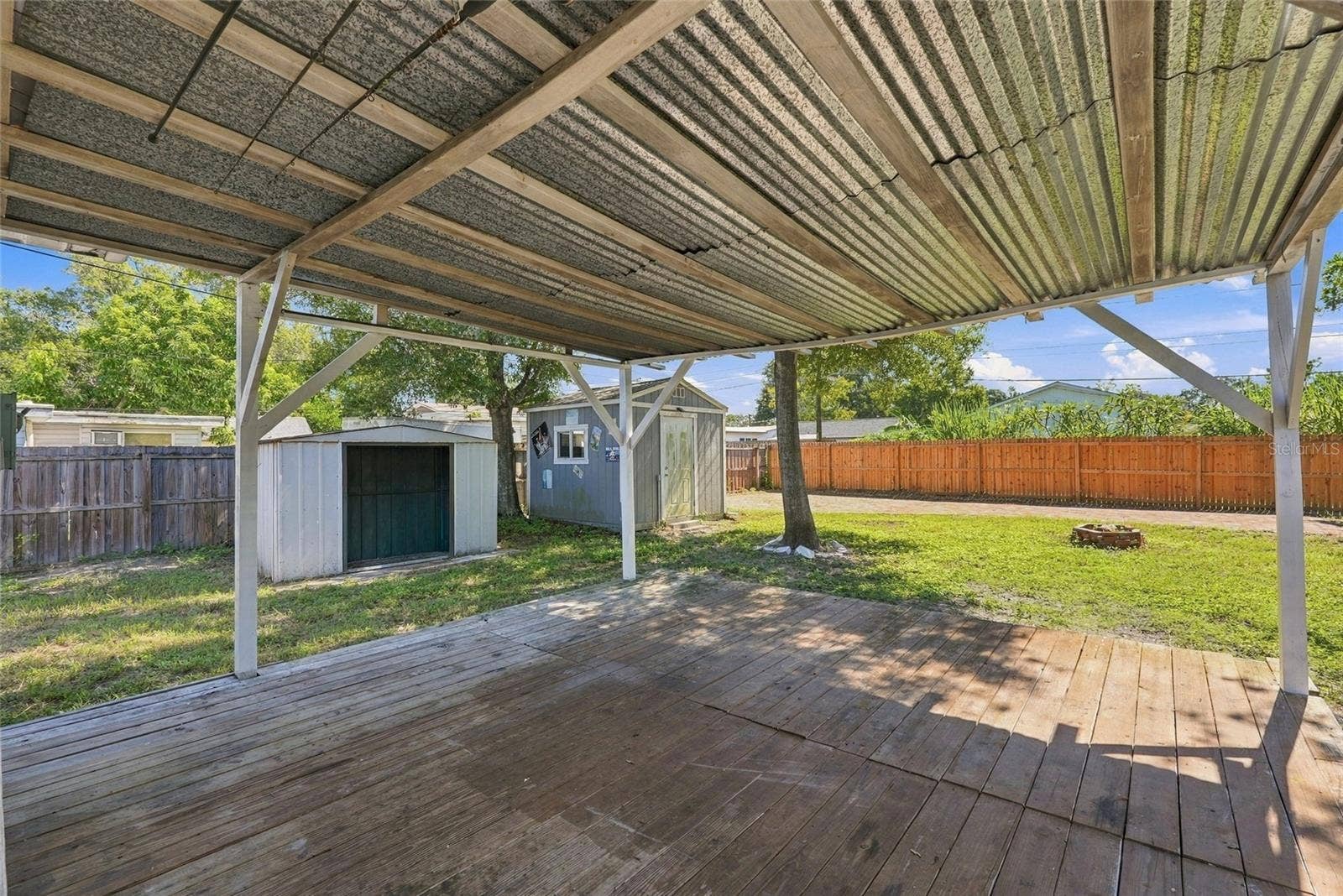 4586 42ND AVENUE N, St Petersburg, FL 33714 Covered Deck
