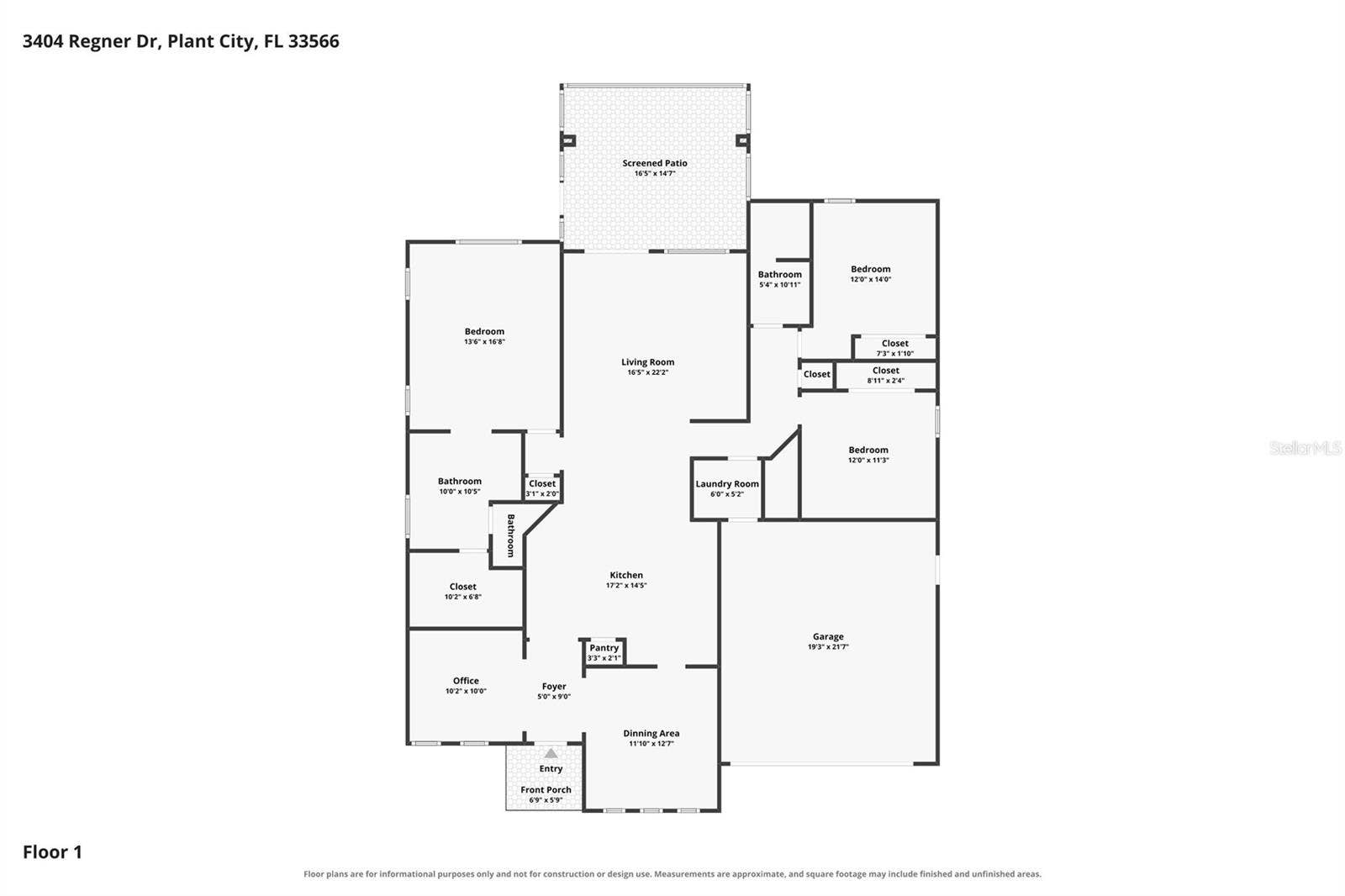 3404 REGNER DRIVE, Plant City, FL 33566 3404 REGNER DRIVE, Plant City, FL 33566