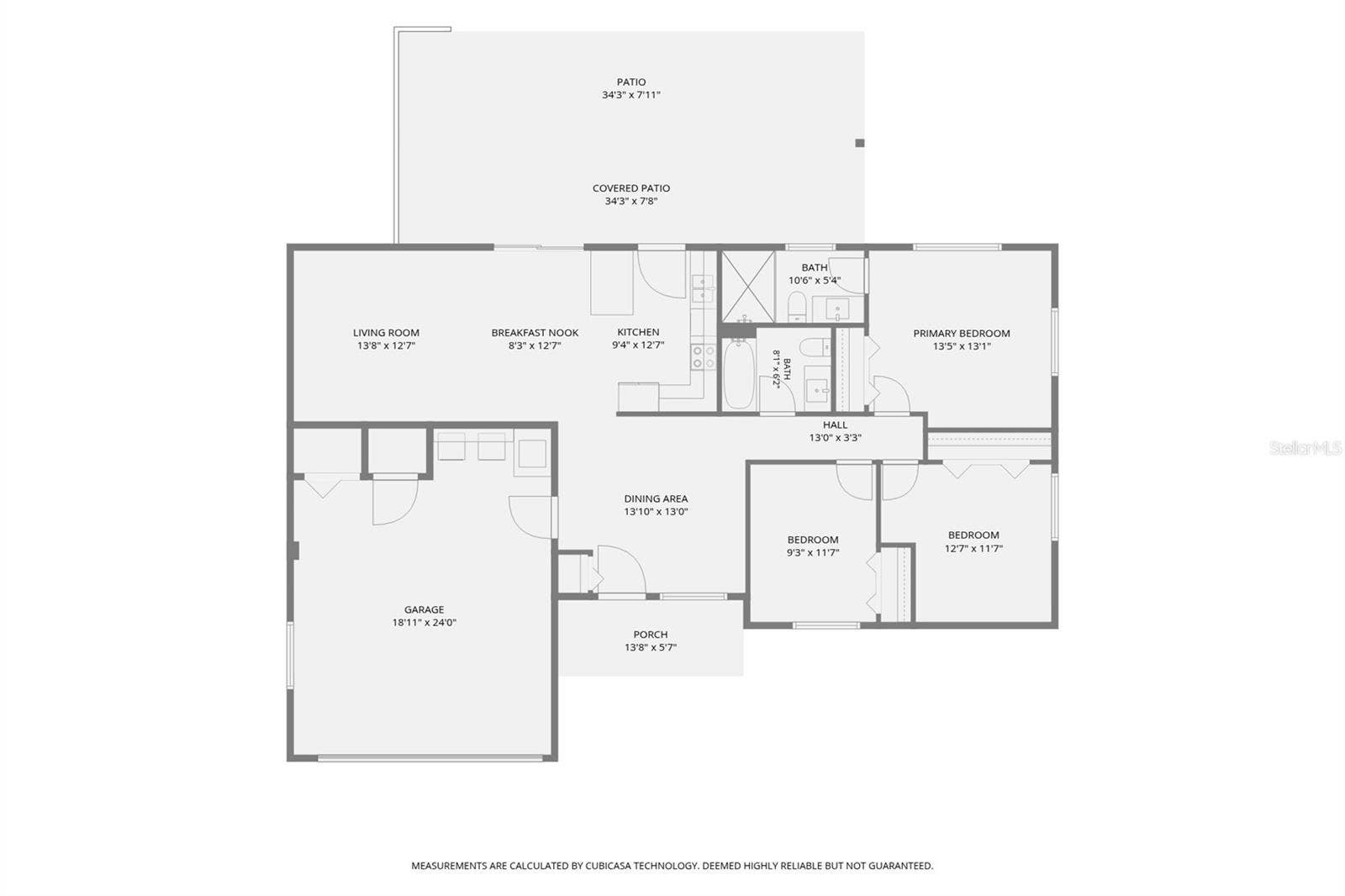 6053 28TH STREET S, St Petersburg, FL 33712 Floor Plan