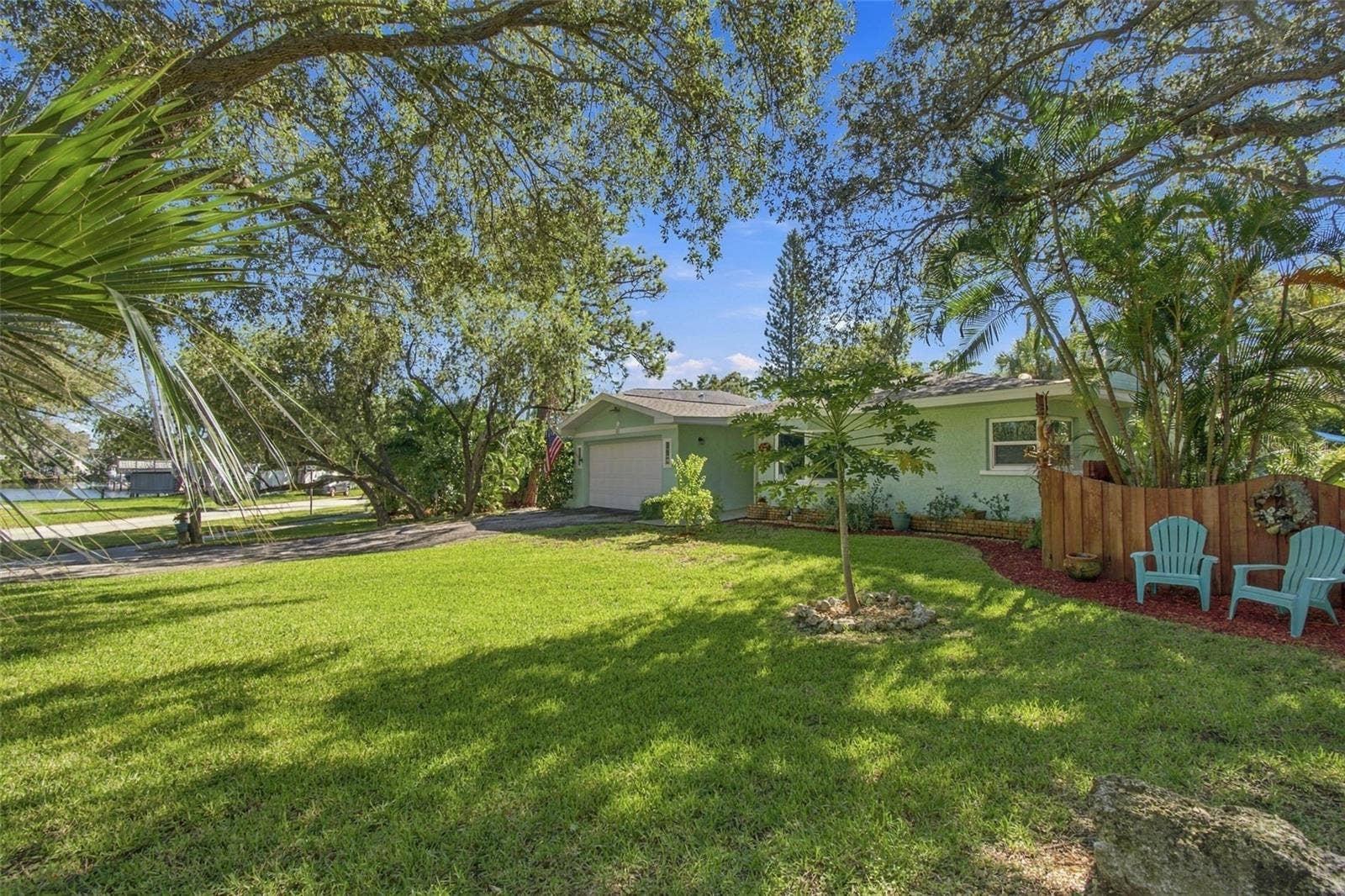 395 GEORGIA AVENUE, Crystal Beach, FL 34681 waterviews of Avery Bayou from the front yard