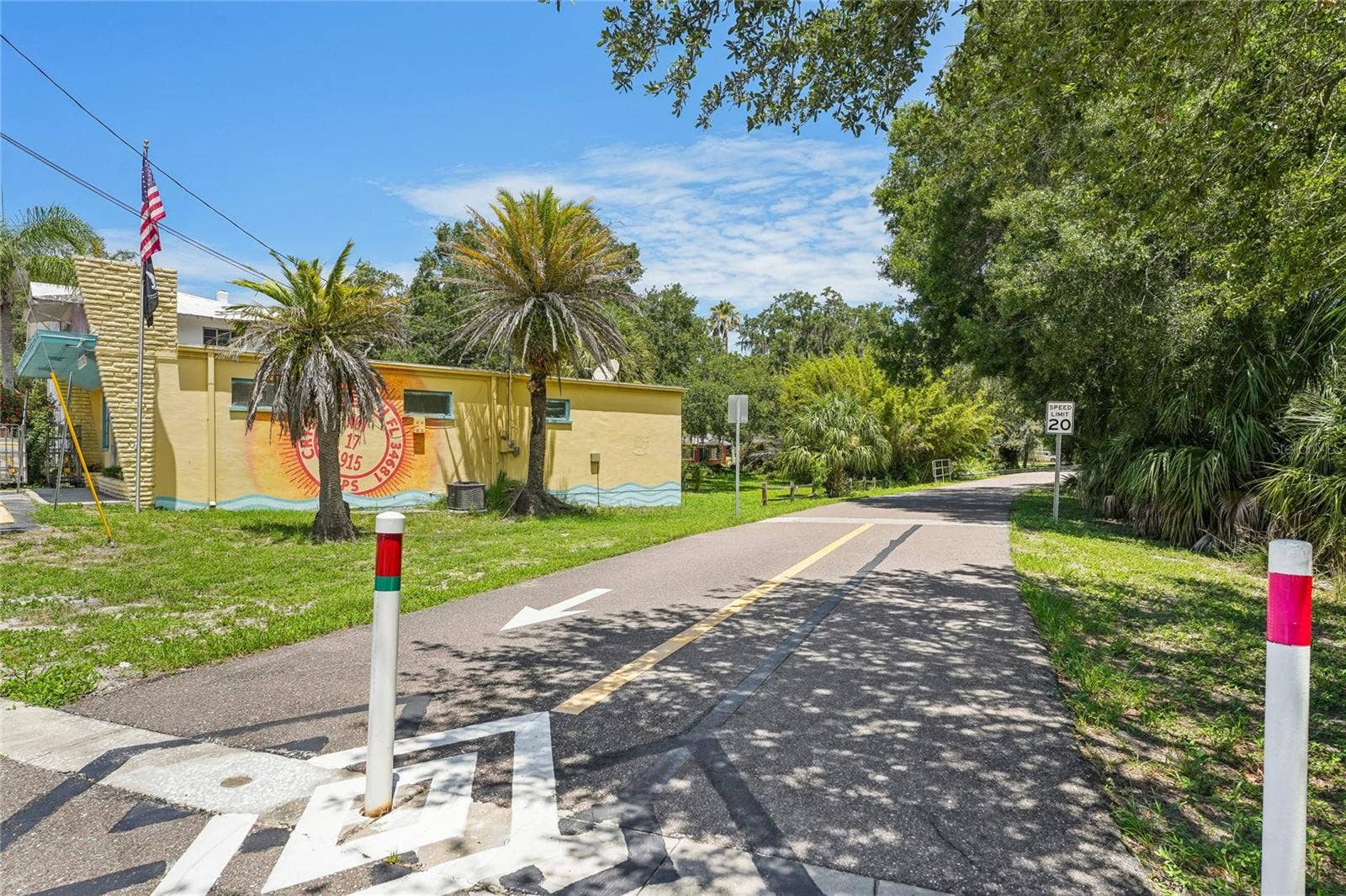395 GEORGIA AVENUE, Crystal Beach, FL 34681 Pinellas Trail entrance