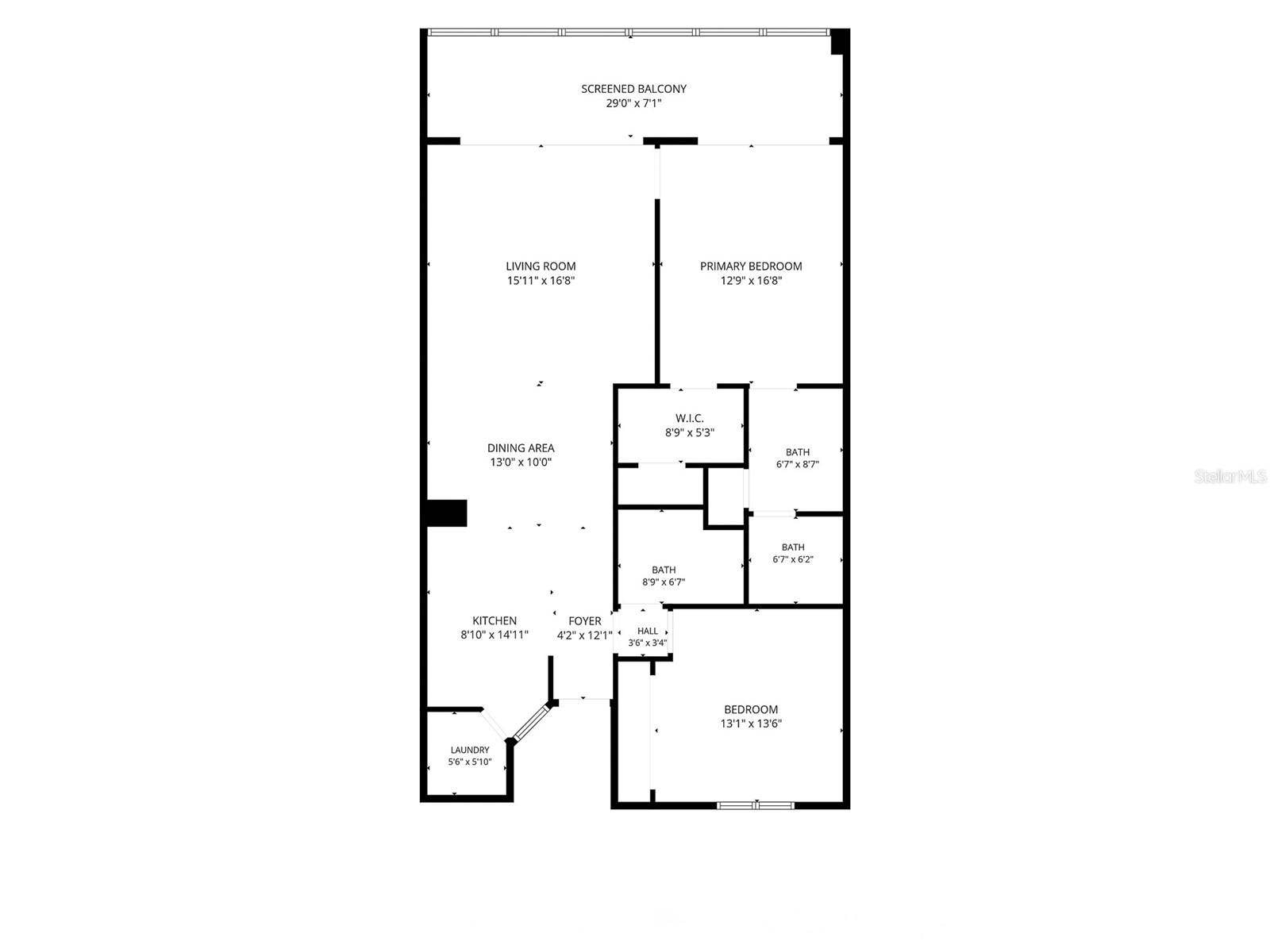 16600 GULF BOULEVARD, #433, North Redington Beach, FL 33708 Layout