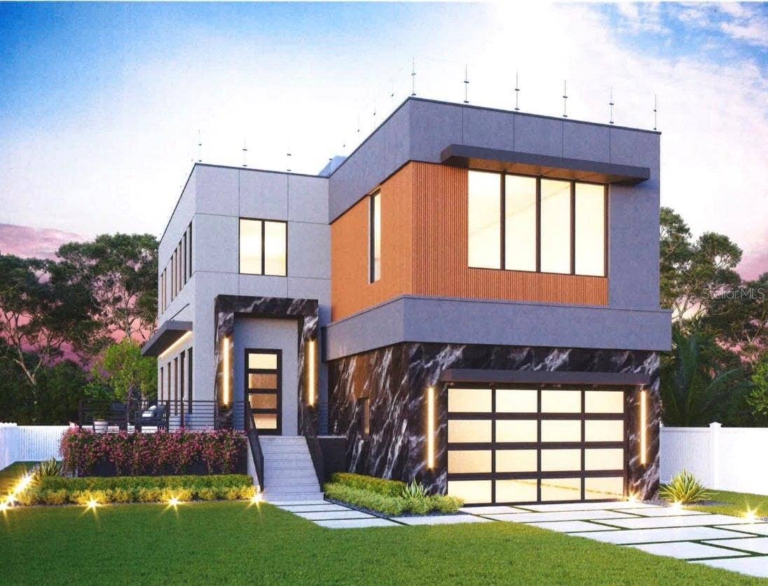 2902 N PERRY AVENUE, Tampa, FL 33602 Modern contemporary design with the roftop deck