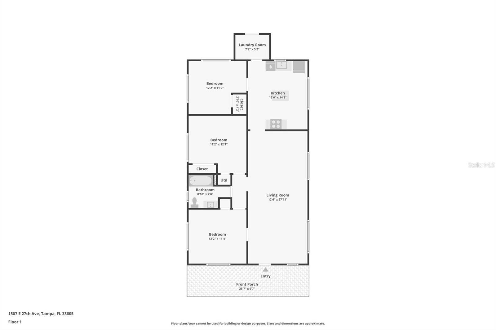 1507 E 27TH AVENUE, Tampa, FL 33605 1507 E 27TH AVENUE, Tampa, FL 33605