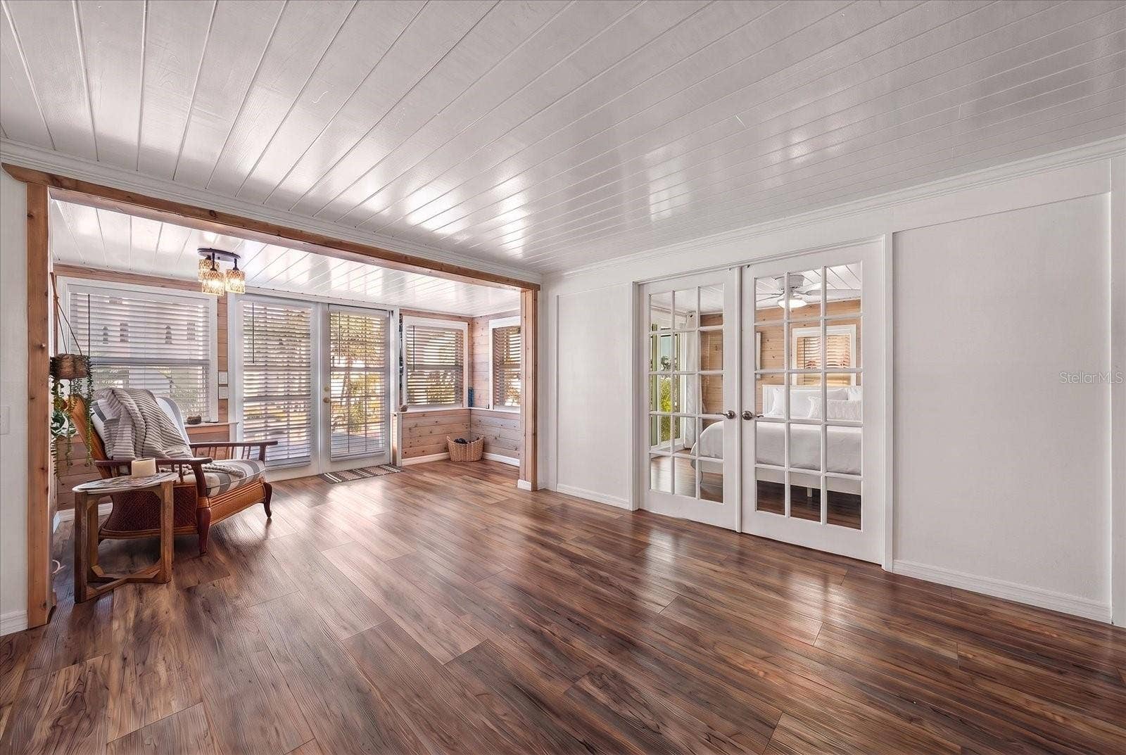 AI Image of Potential Living Room Conversion into 3rd Bedroom