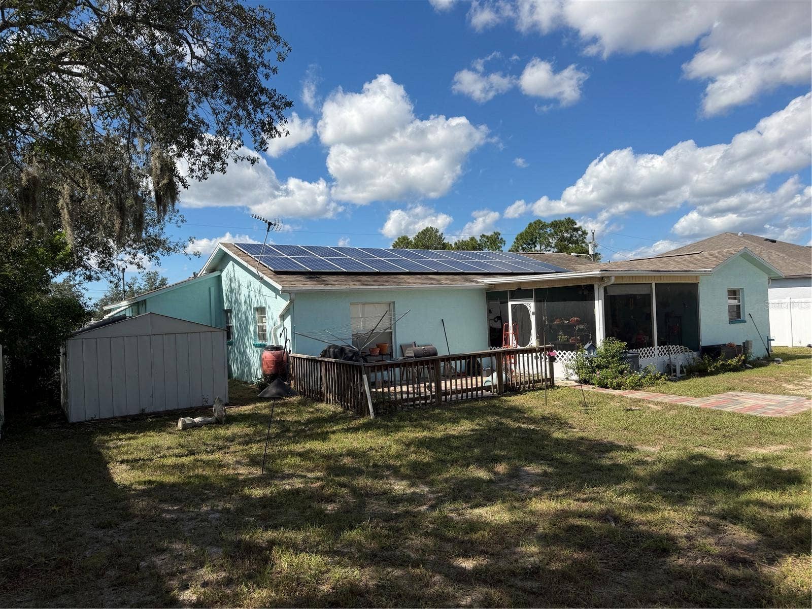Back of the house