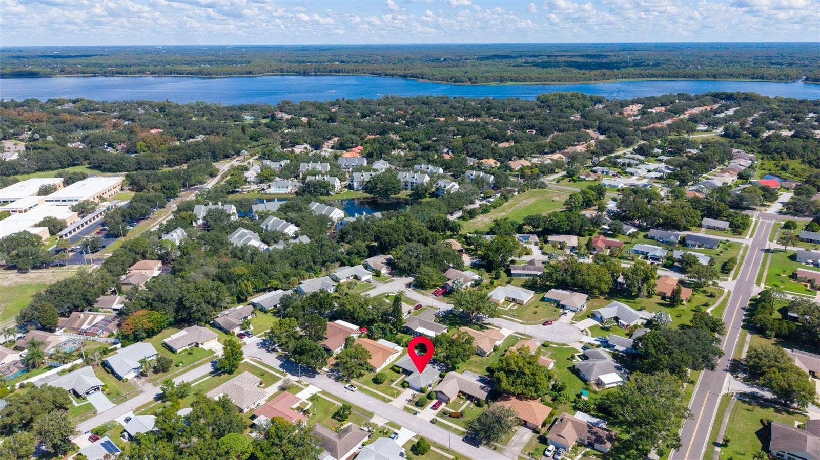 Located close to Lake Tarpon but safely high & dry in non-flood zone & non-evacuation zone~