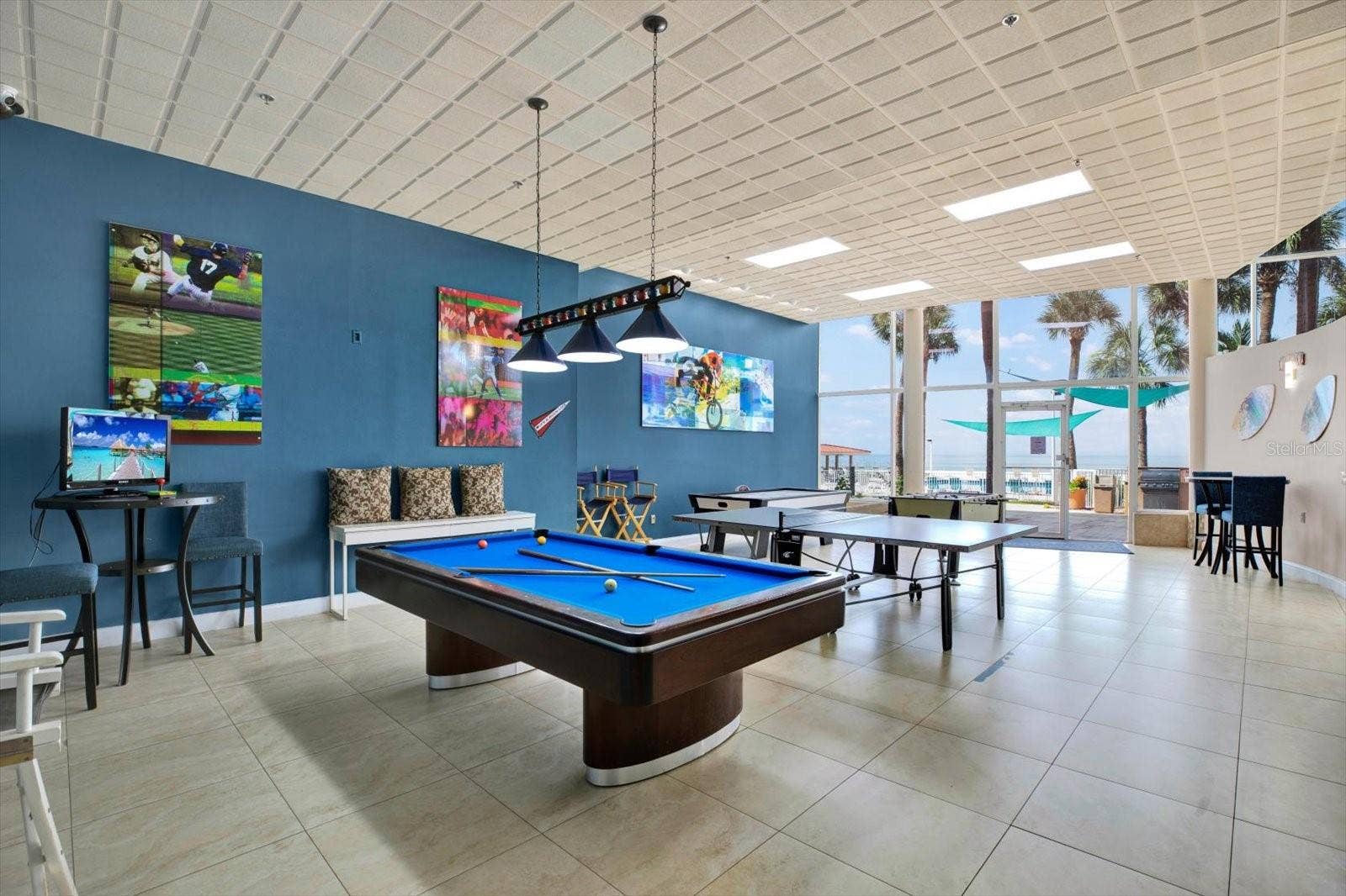 880 MANDALAY AVENUE, #C512, Clearwater Beach, FL 33767 Game Room!!