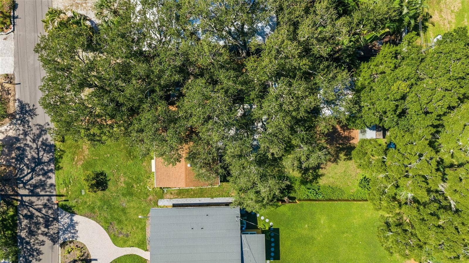 5819 27TH AVENUE S, Gulfport, FL 33707 Aerial Above Home
