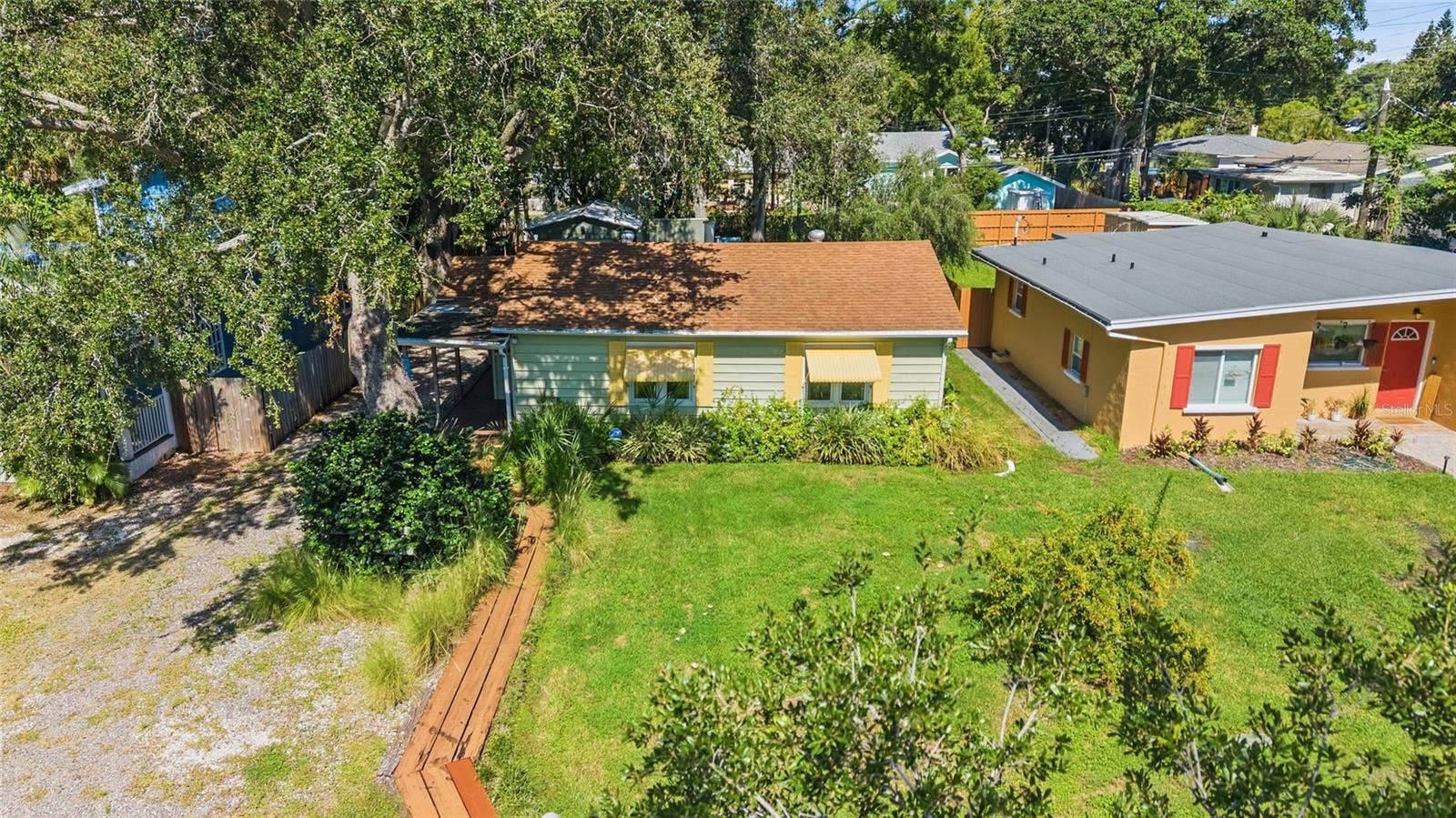 5819 27TH AVENUE S, Gulfport, FL 33707 Aerial Front of Home