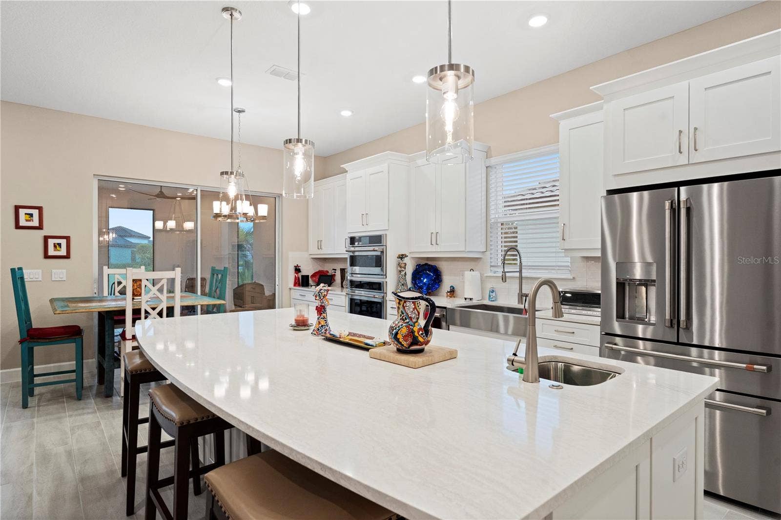 5229 CASERTA COURT, Palmetto, FL 34221 Kitchen Open to Breakfast Area
