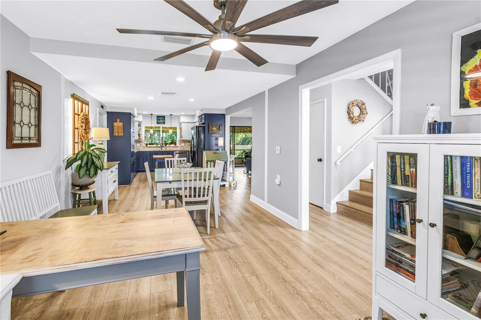 8473 17TH STREET N, St Petersburg, FL 33702 Dining Area /Office open to Kitchen