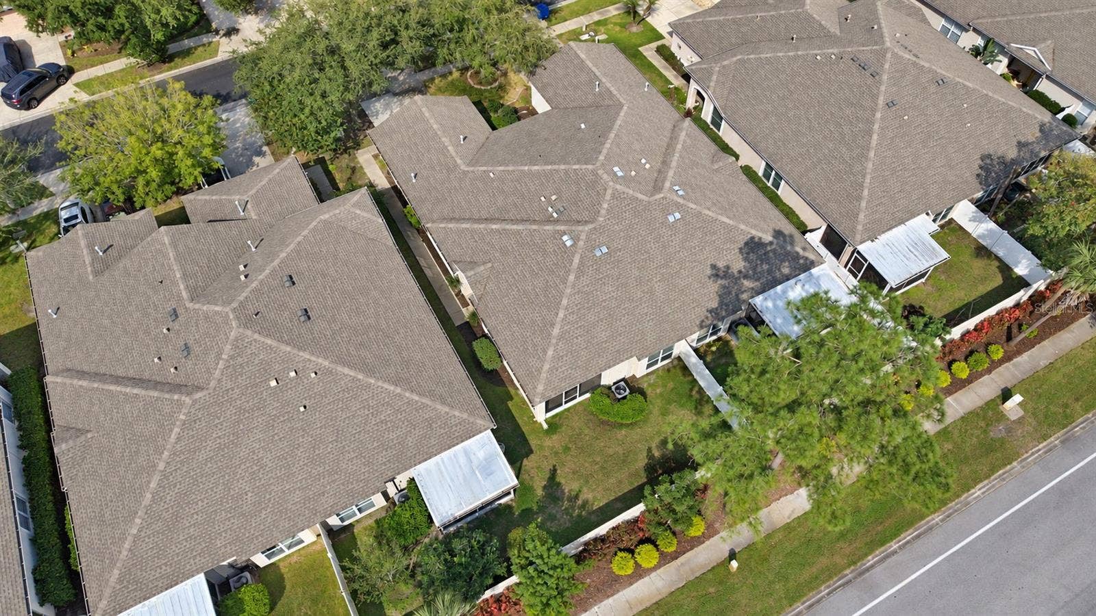 31421 SHAKER CIRCLE, Wesley Chapel, FL 33543 Aerial Backyard View