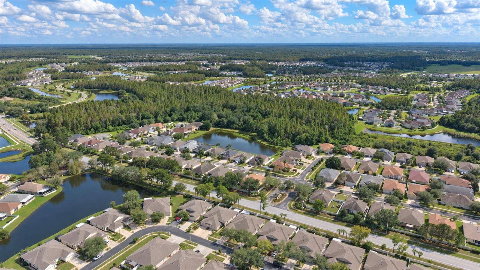 31421 SHAKER CIRCLE, Wesley Chapel, FL 33543 Aerial View