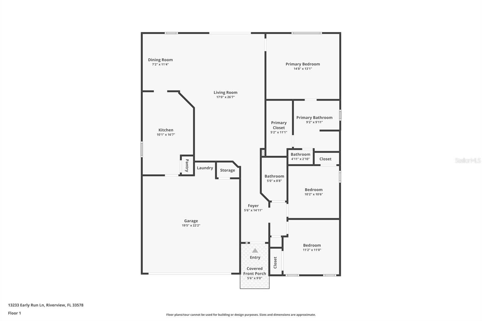 13233 EARLY RUN LANE, Riverview, FL 33578