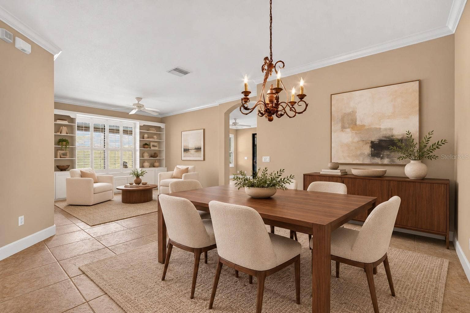 Virtual dinning/Sitting room area