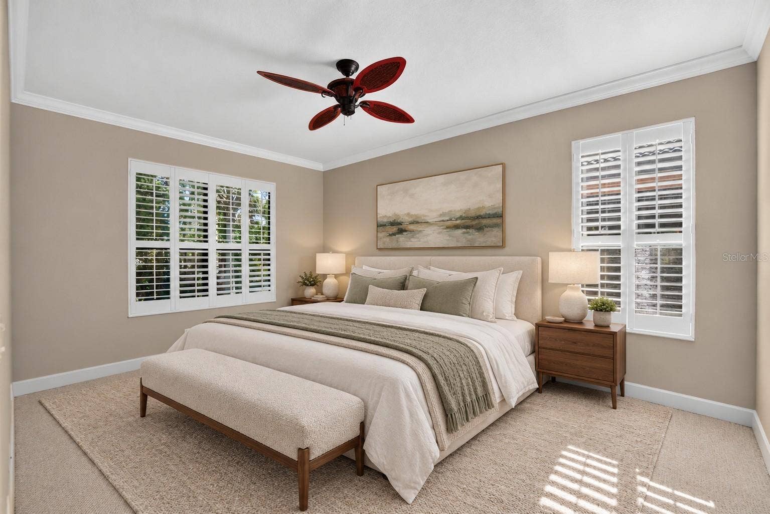 Virtual Primary Bedroom