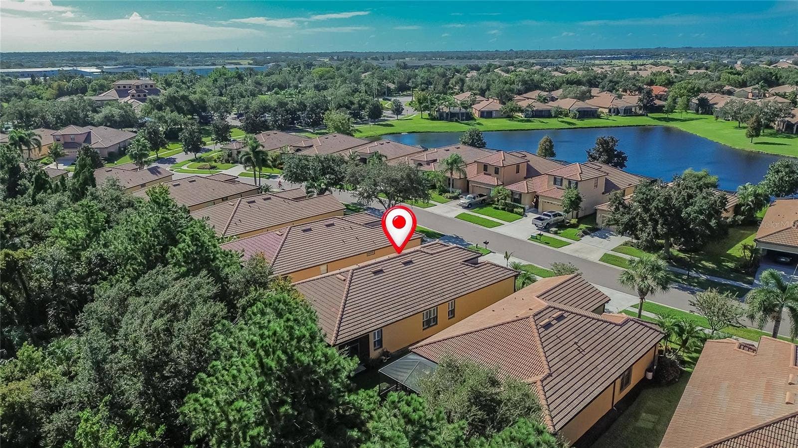 Aerial View of Property