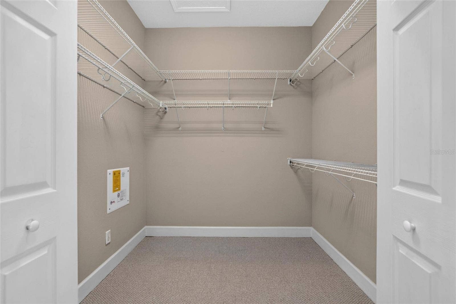 Large walk in closet Primary Bedroom