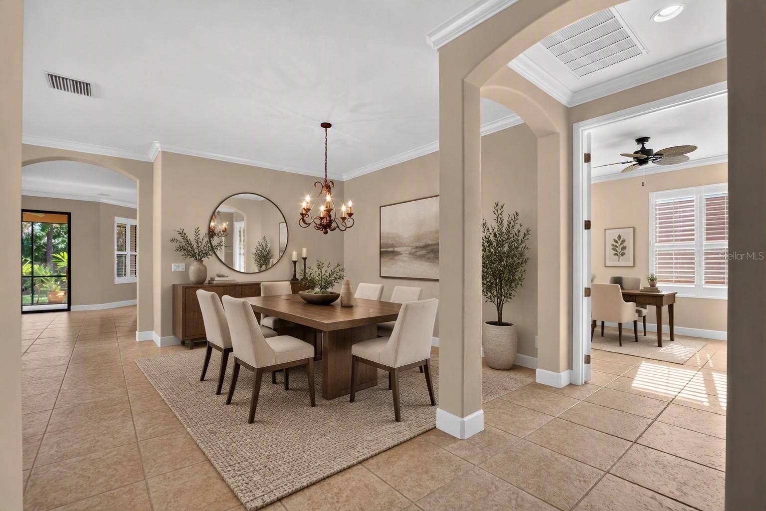 Virtual dinning room
