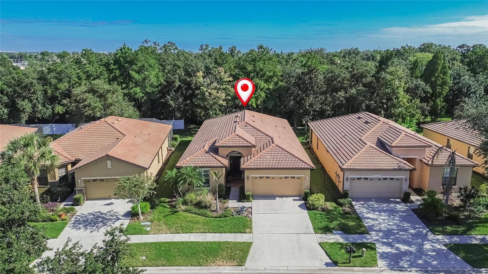 Aerial view of Property