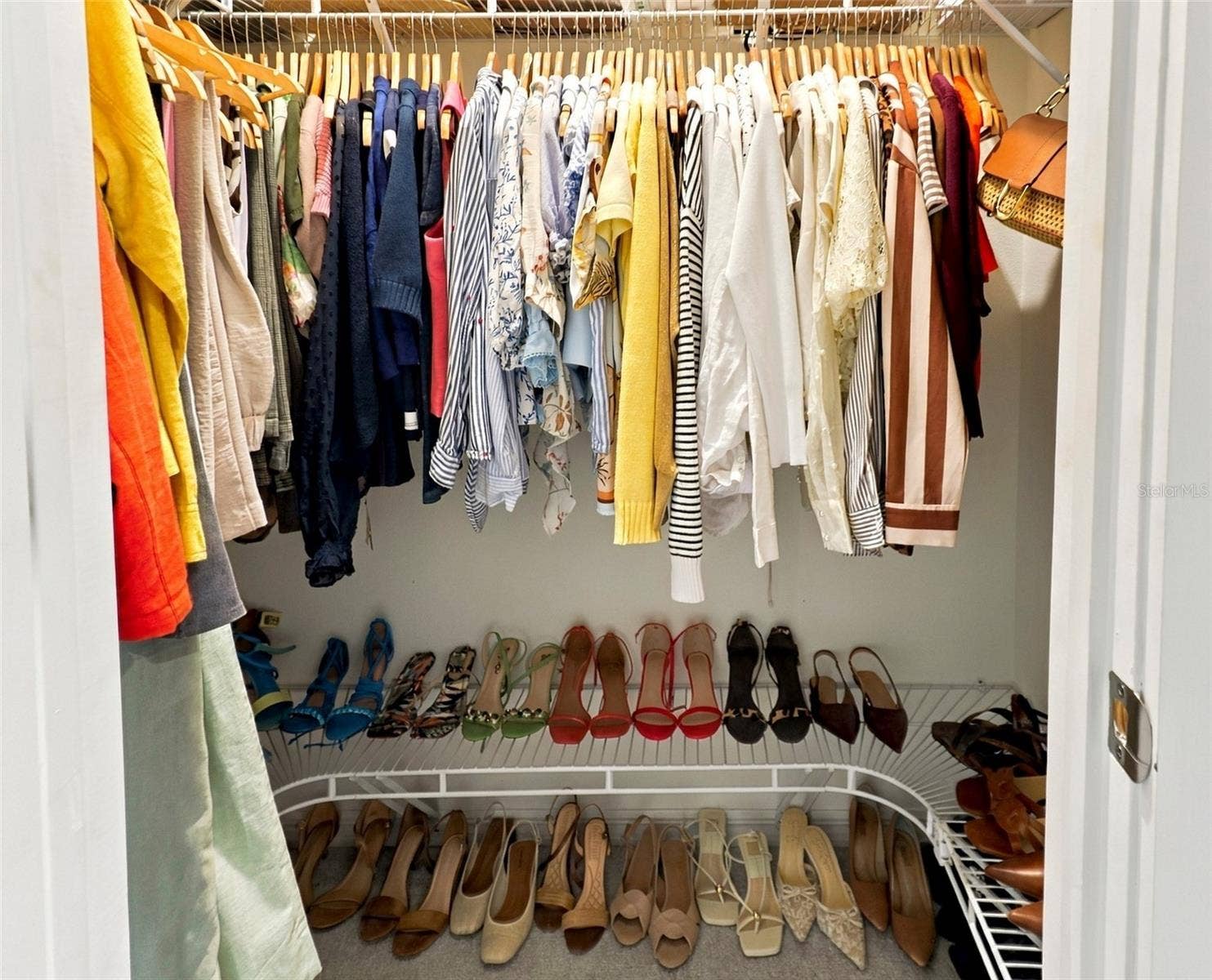 33310 MAJOR OAK DRIVE, Wesley Chapel, FL 33545 Spacious Walk-In Closet For Her with Built-In Shelving