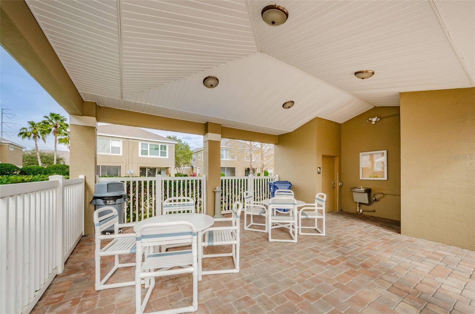 Community Pool Covered Area