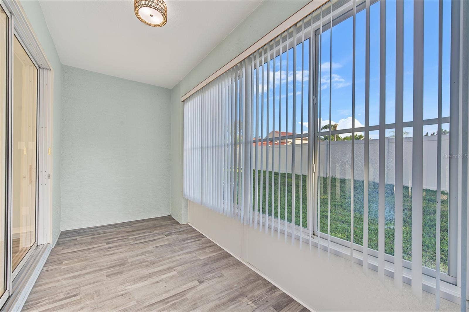 Enclosed FL Room