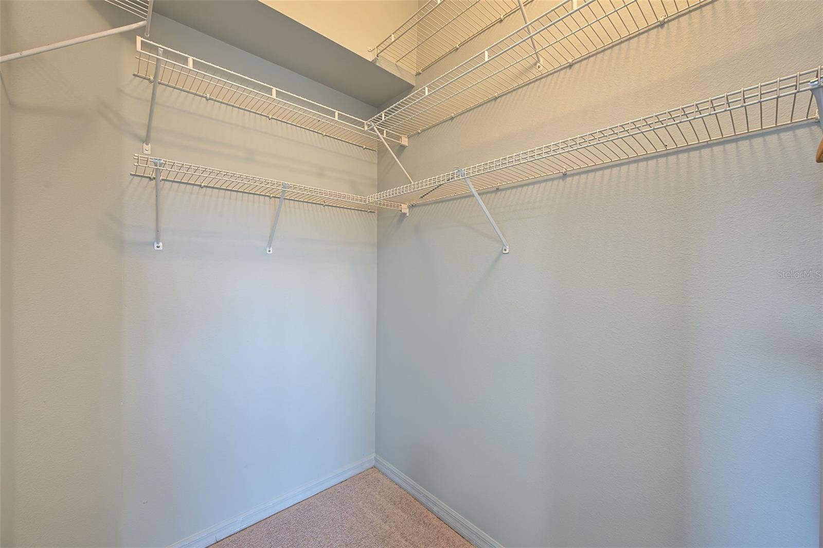Primary walk in closet