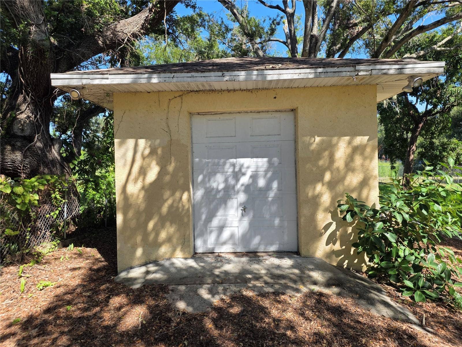 Exterior Shed Storage View