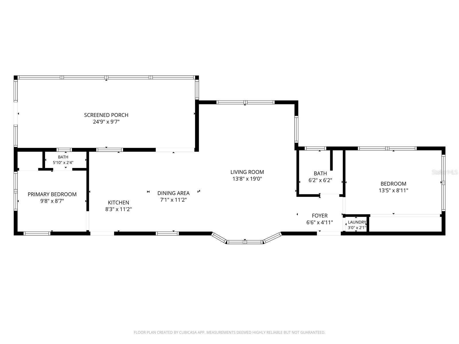 7173 MOUNT BRISTOL BOULEVARD NE, #458, St Petersburg, FL 33702 Floor plan